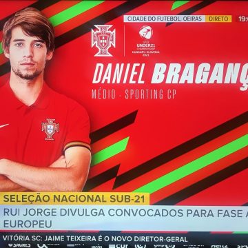 Daniel Bragança convocado para o Europeu