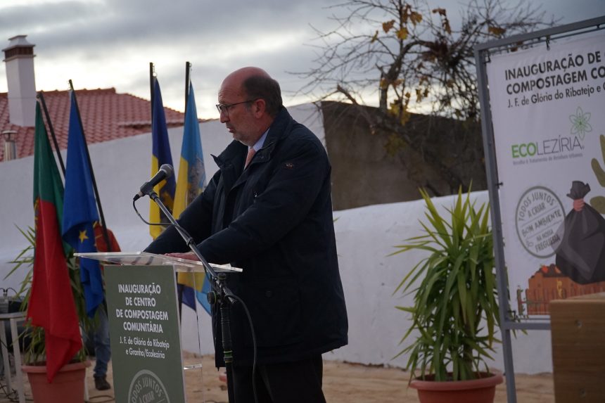 Ministro do Ambiente inaugura cinco centros de Compostagem da Ecolezíria