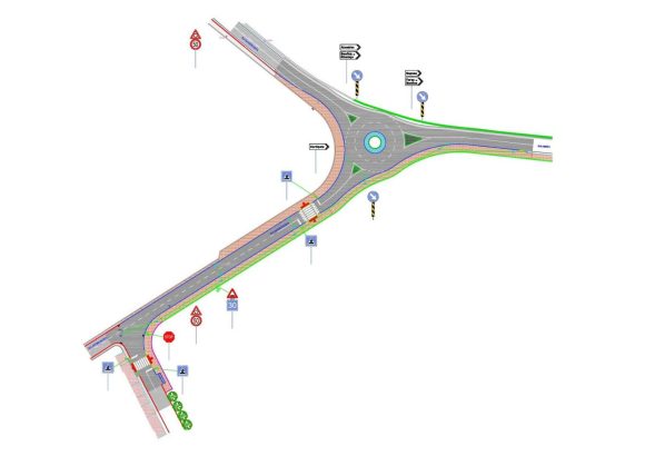 Câmara de Almeirim avança com a construção de rotunda nos Cortiçóis