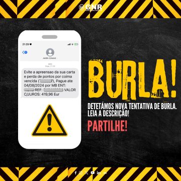 GNR alerta para nova burla através do telemóvel