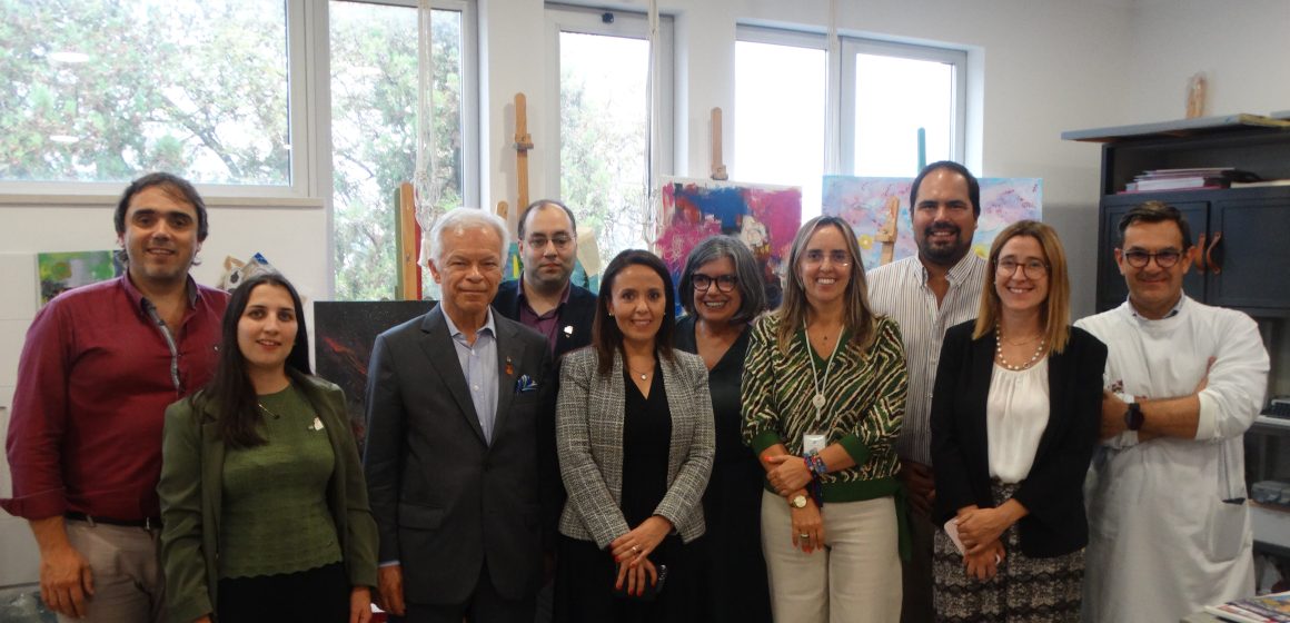 Governador do Rotary Internacional visita a Unidade Local de Saúde da Lezíria