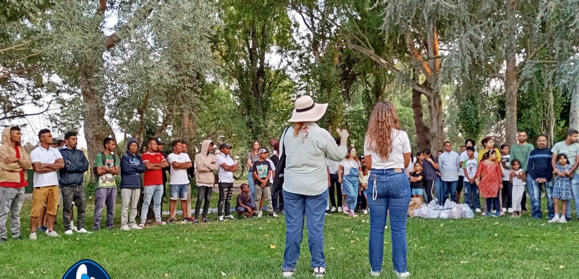 Imigrantes organização ação a pensar na sustentabilidade ambiental